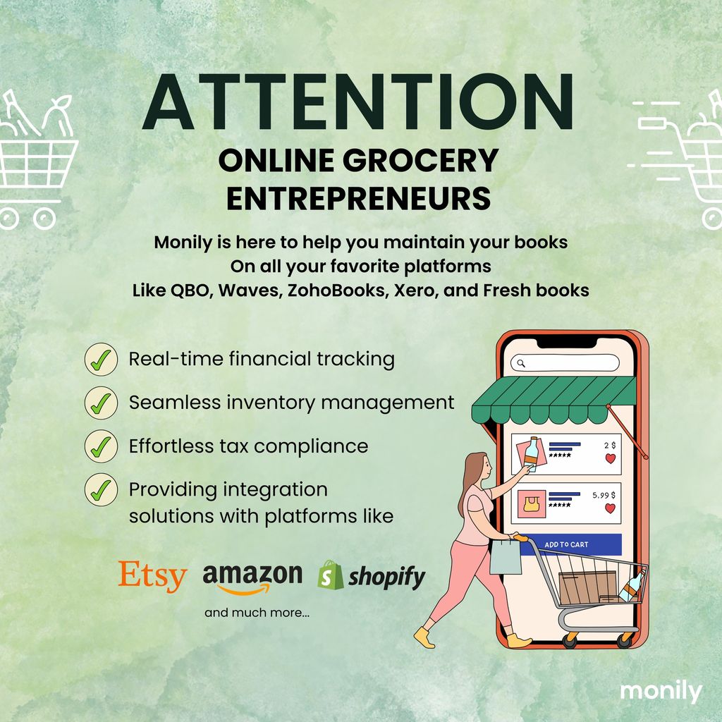 Bookkeeping Solutions for Online Grocery Entrepren