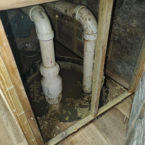 We had a crazy emergency sump pump issue come abou