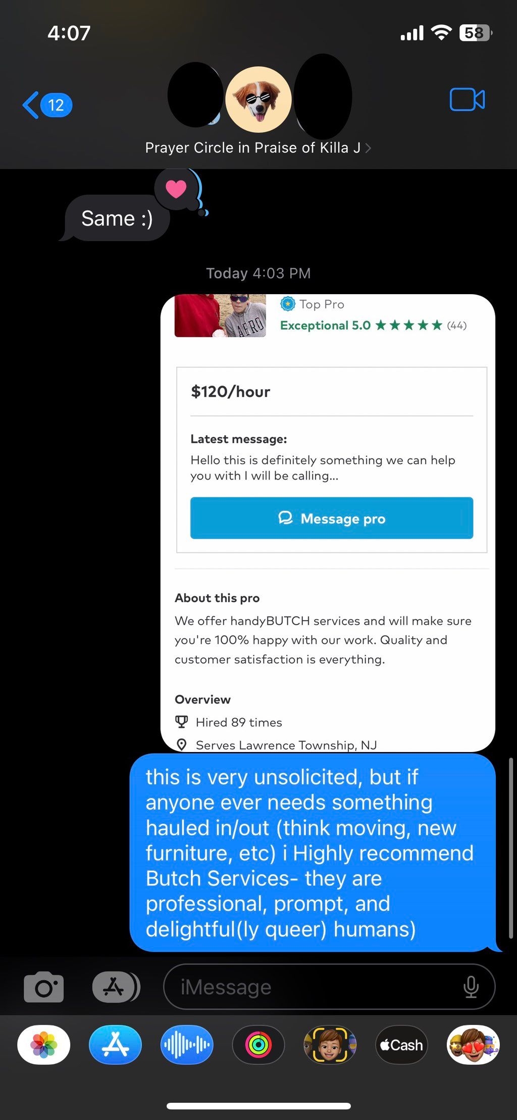 Customer photos