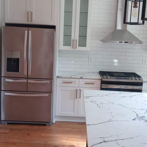Renovating a kitchen with lighter colors