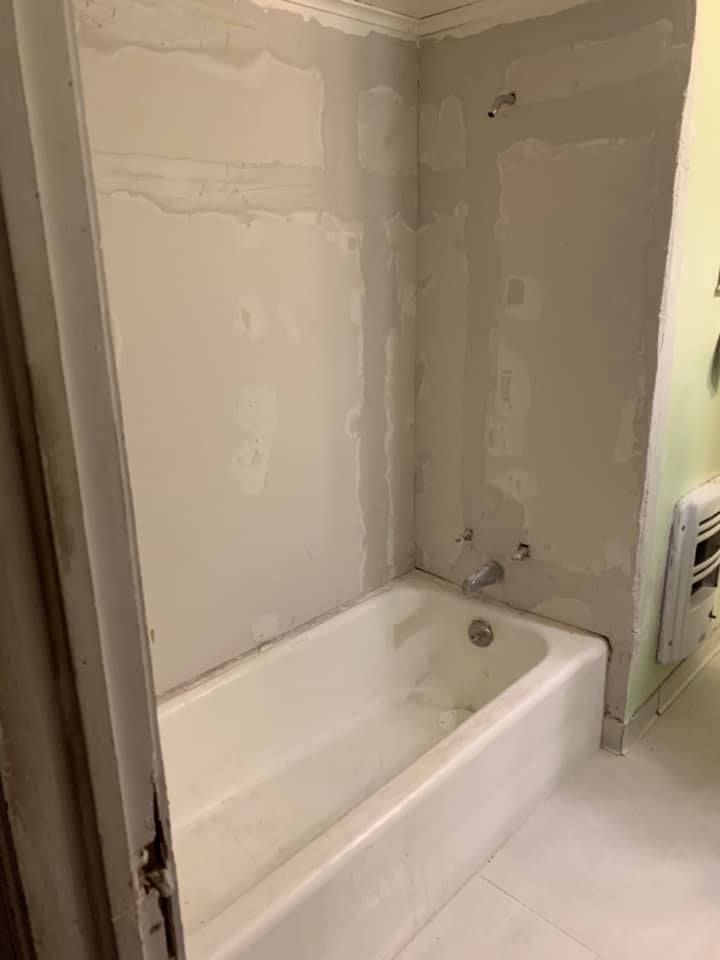 First Tile Contract/ Drywall portion (Tub)