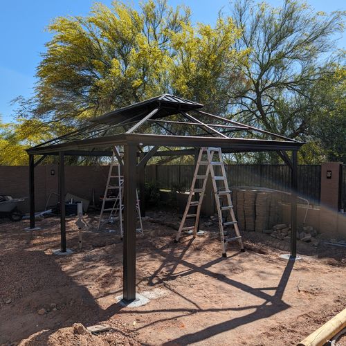 Gazebo Installation and Construction