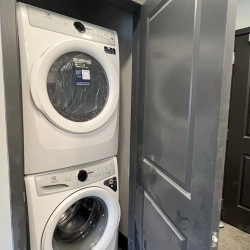 Washer / Dryer appliance installation 