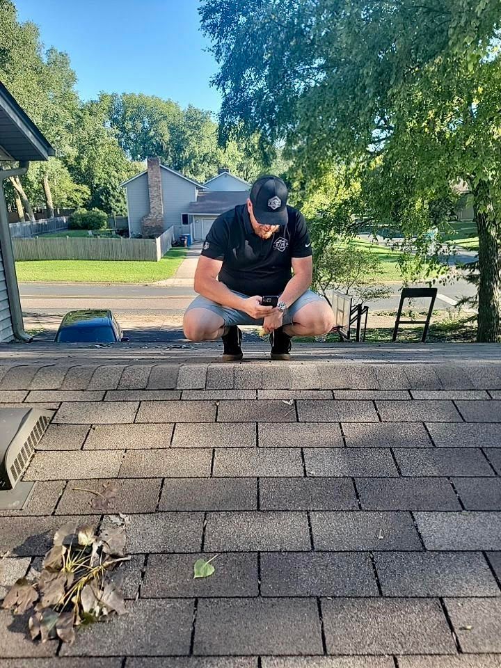 Project Manager, Grant Russell, inspecting a resid