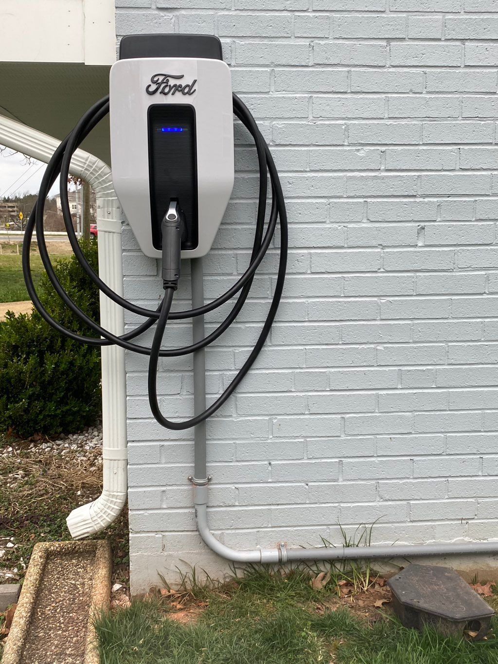 Ford F-150 Lightning Pro Charger Installation 