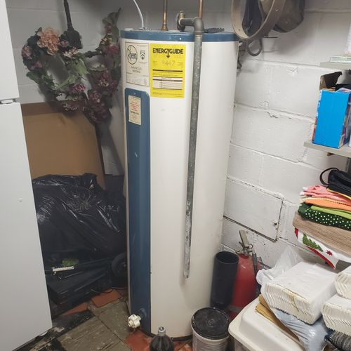 Before water heater