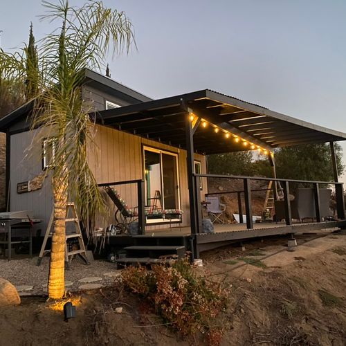 Complete tiny house build Fallbrook Ca