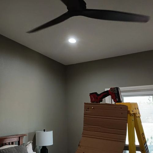 New Ceiling fan! 