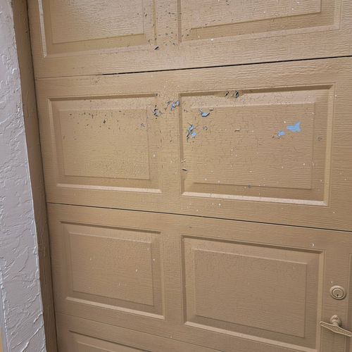 garage door painting 