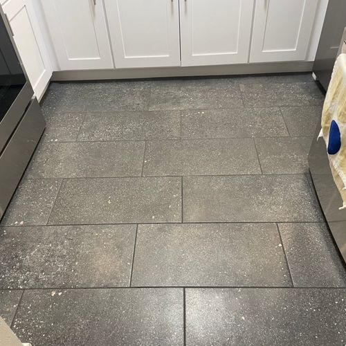 We had our kitchen floor tile installed by Ferhaz 