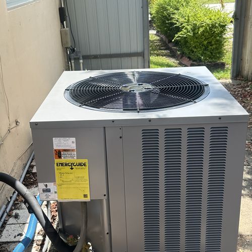 Central Air Conditioning Installation or Replacement