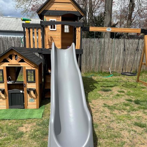 My children adore the outdoor playset, and I appre