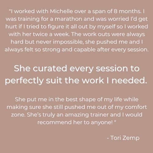 Client Review - Tori Zemp