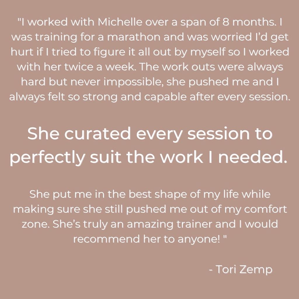 Client Review - Tori Zemp