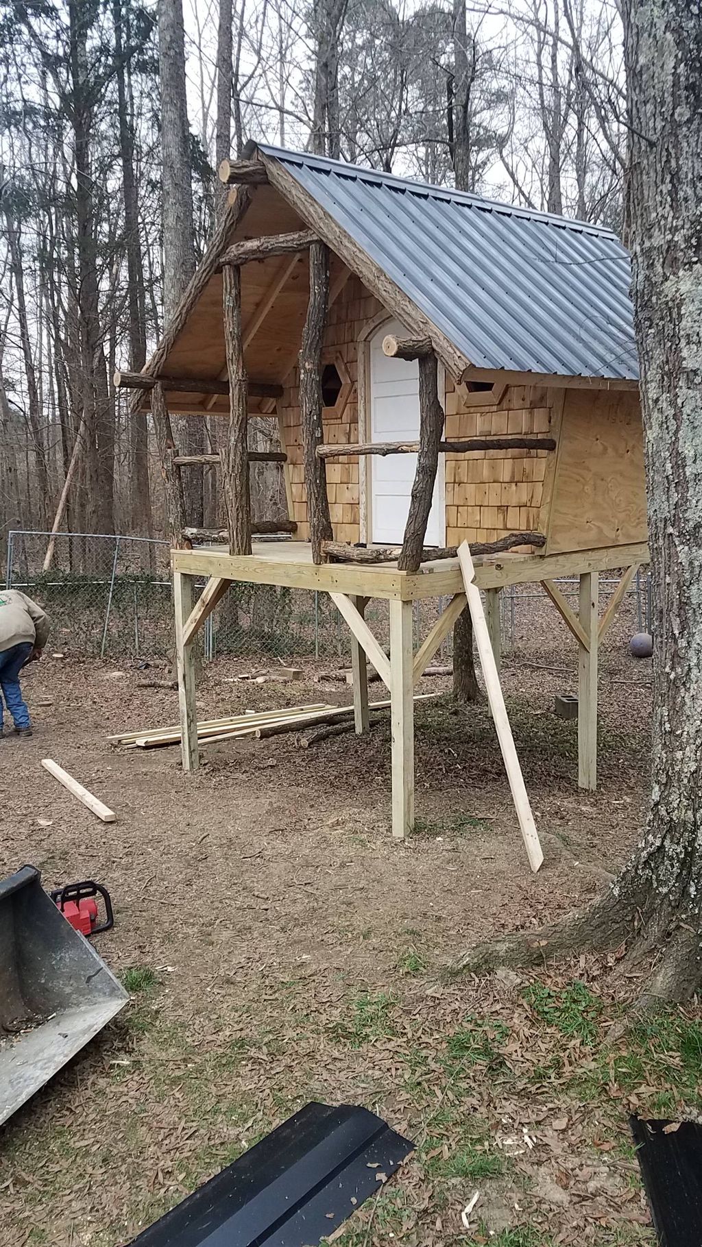 playhouse I built for a friend's Grandkids