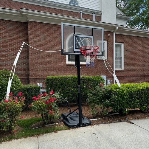 Got new basketball hoop? We got you 🤝