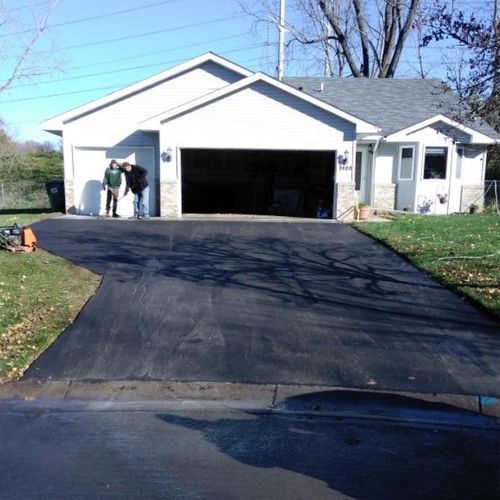 Quality work! They paved our driveway and it looks