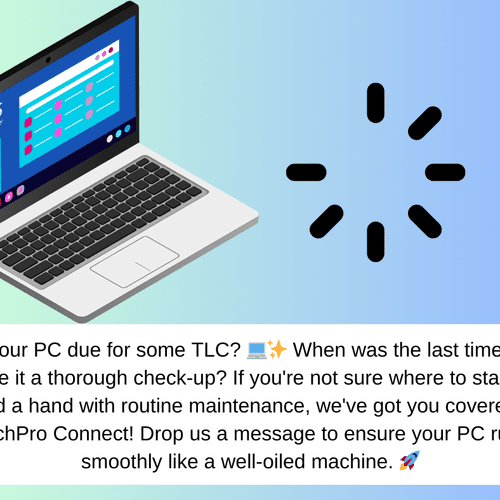 Check ups are needed to have your PC running smoot