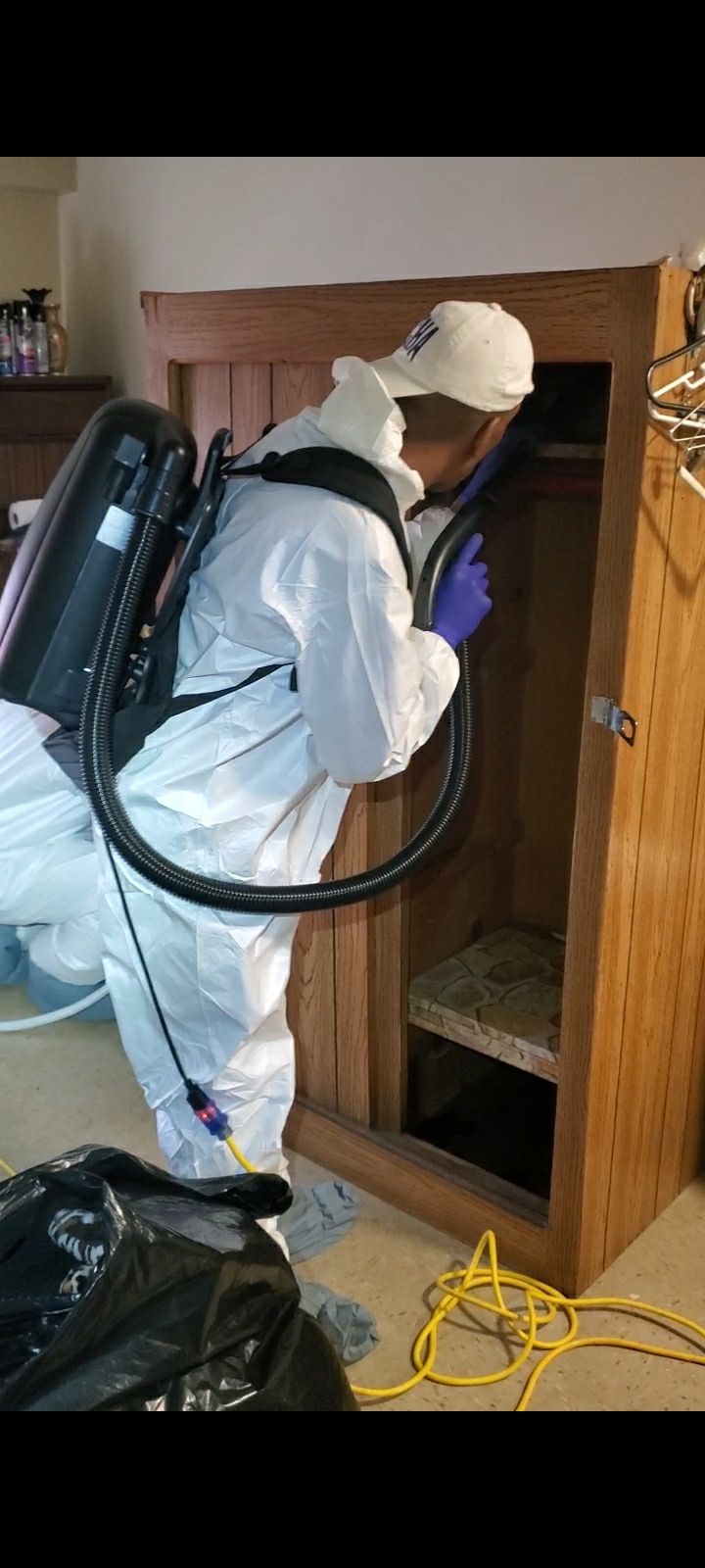 Vacuum used as part of service 