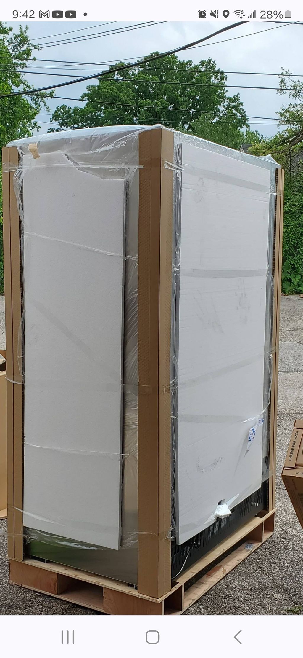 500lb fridge 