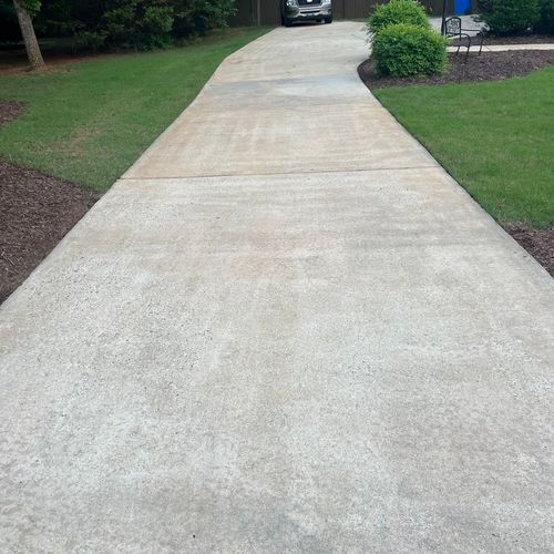 Hired for driveway pressure wash. Quoted competiti
