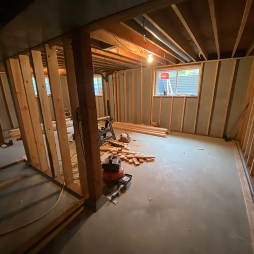 Basement Finishing or Remodeling