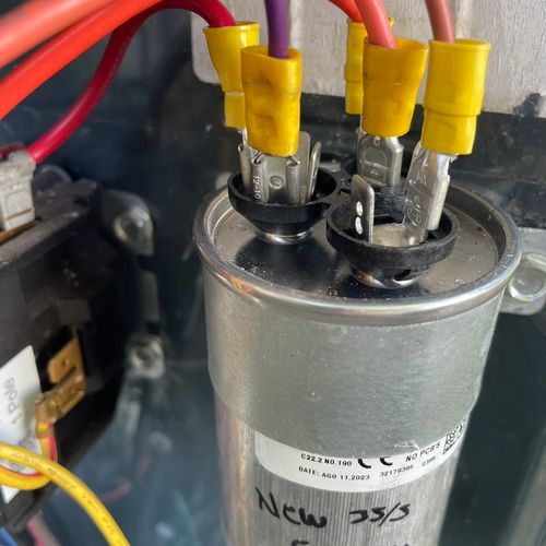 Clean wire connections for better AC performance 