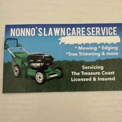 Avatar for Nonno’s Lawn care & tree trimming