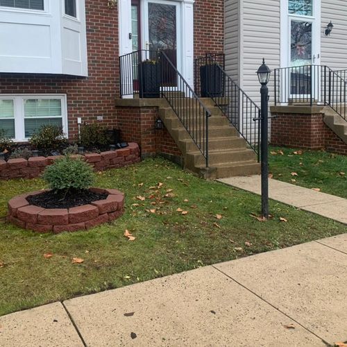 Staircase + Sidewalk: After