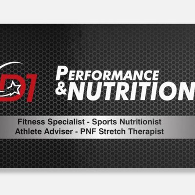 Avatar for D1 Performance and Nutrition