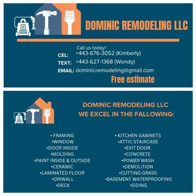 Avatar for Dominic Remodeling LLC