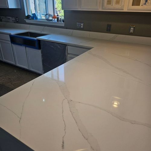 Did a quartz installation for one of my clients an