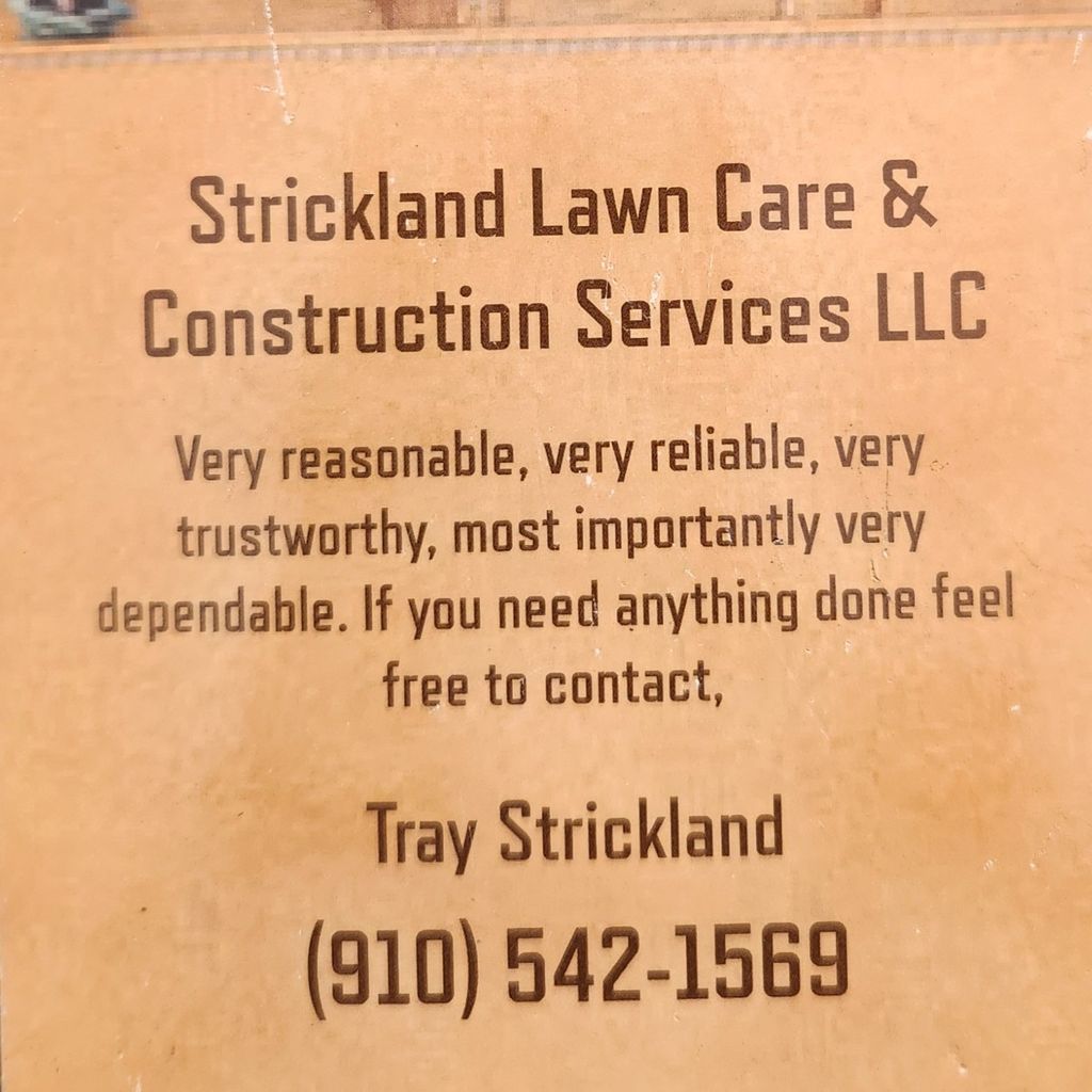 Strickland Lawn Care & Construction Services LLC