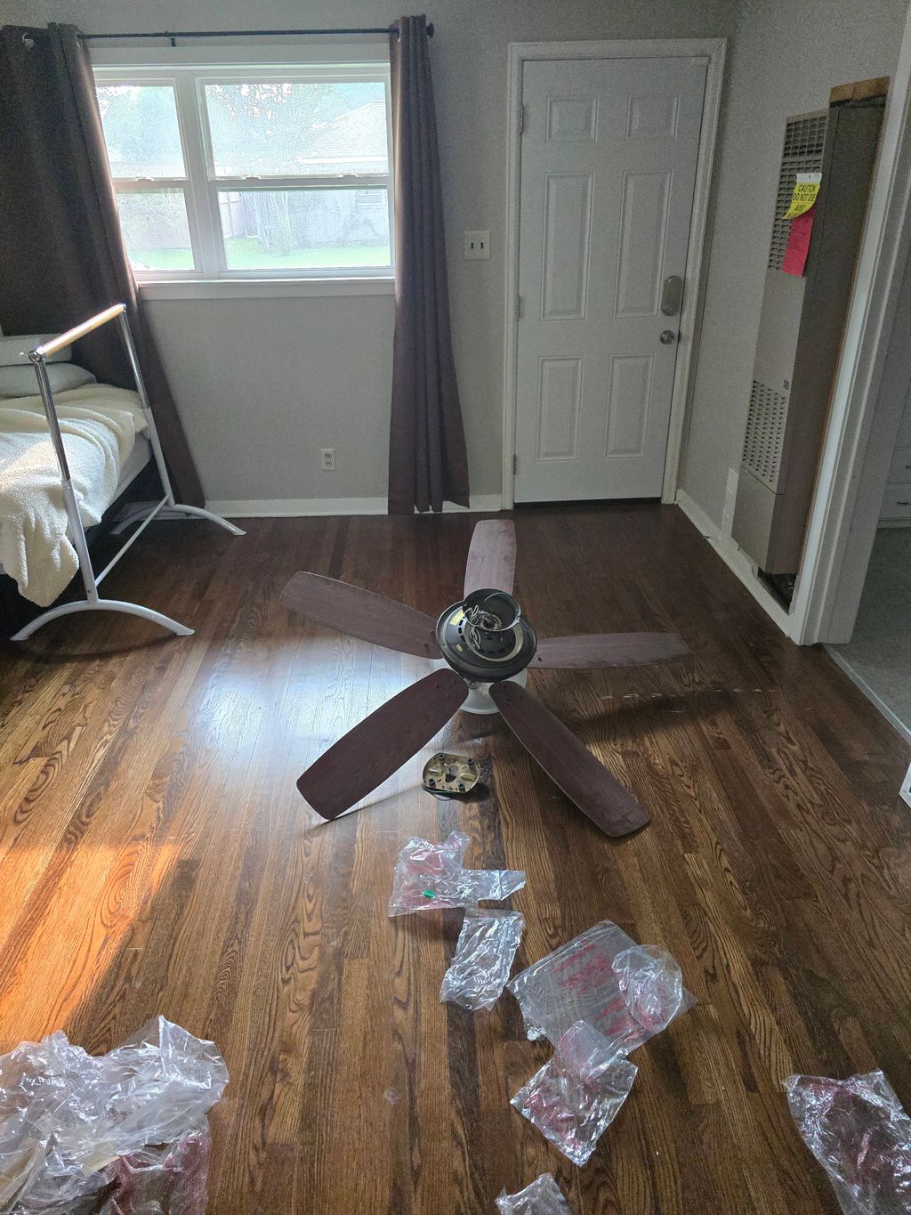 Replacement of ceiling fan 