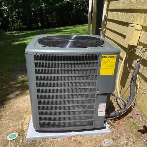 Stan did an outstanding job with my outdoor A/C re