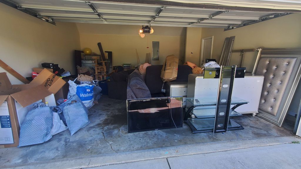 Before full garage 