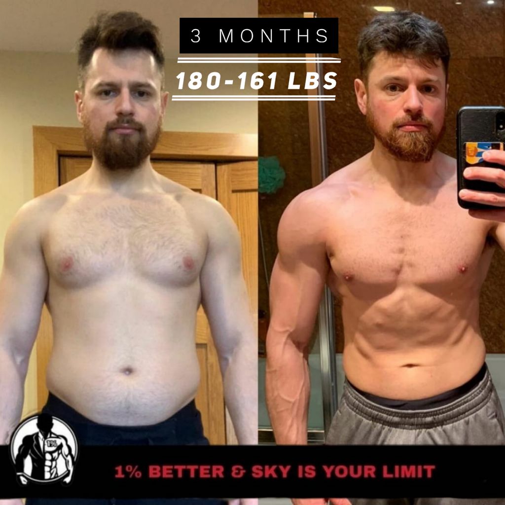Dan went from Dad bod to Spartan 💪🏼