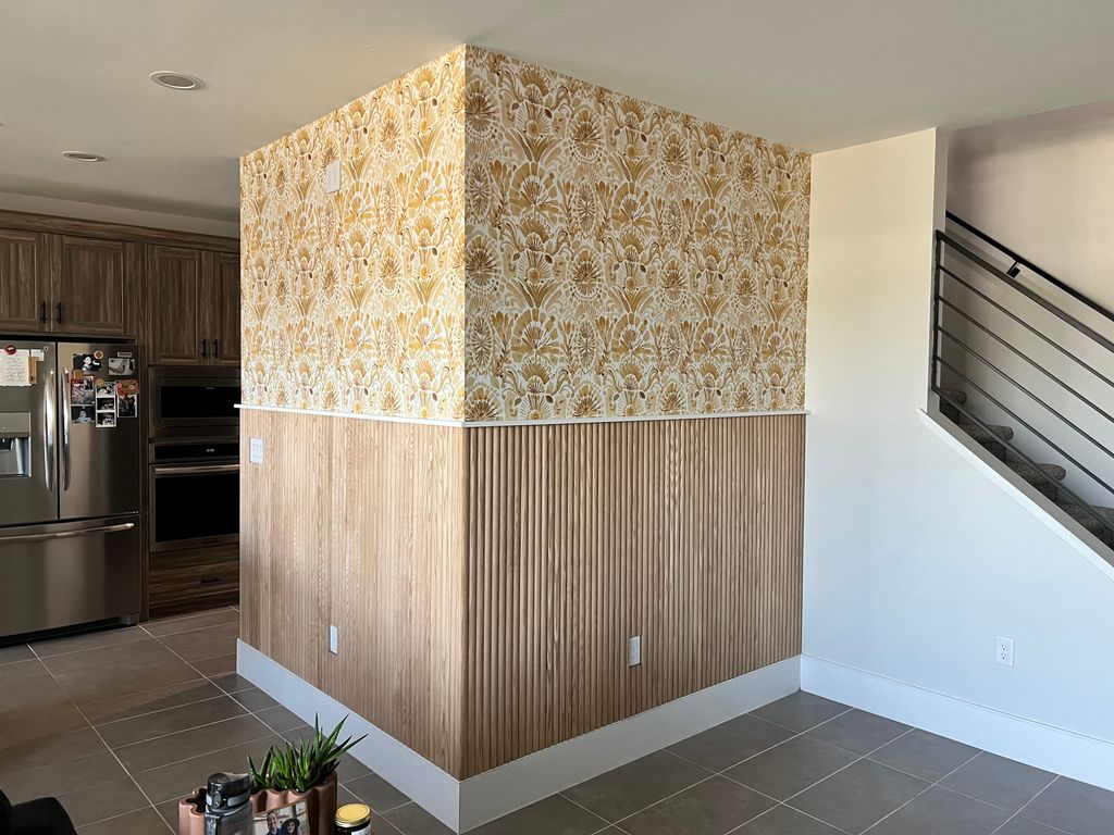 Boho Style Kitchen Wall