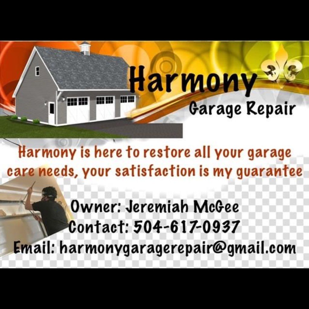 Harmony garage repair