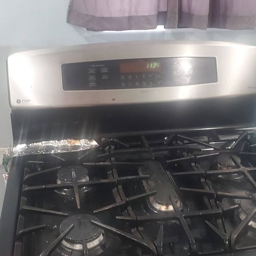 Fixed my stove Hun was very professional and got t