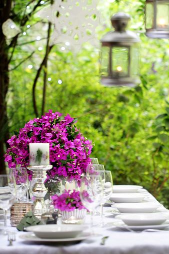 Summer Party Tablescape