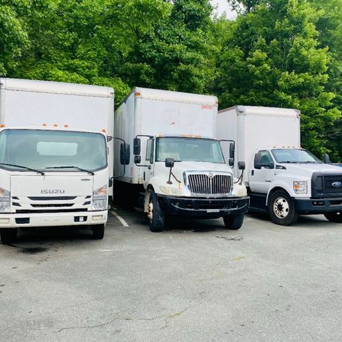 10ft, 16t, 24ft and 26ft fleet truck Sizes