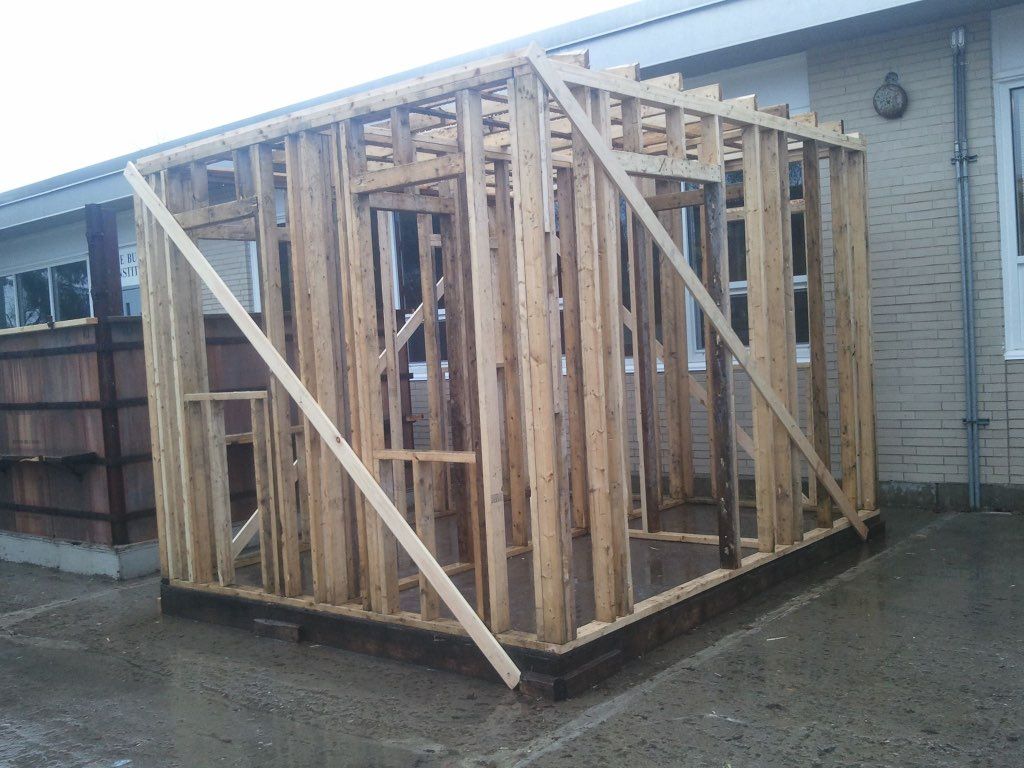 Shed framing 