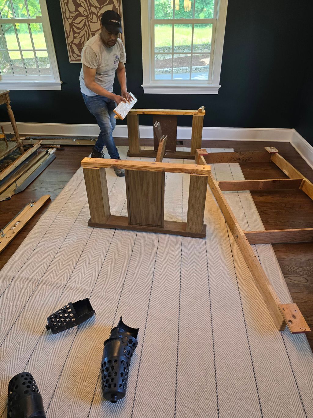 Reassembling POOL Table at New Location