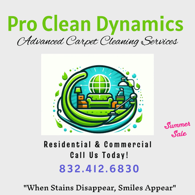 Avatar for Pro Clean Dynamics Carpet Cleaning Services