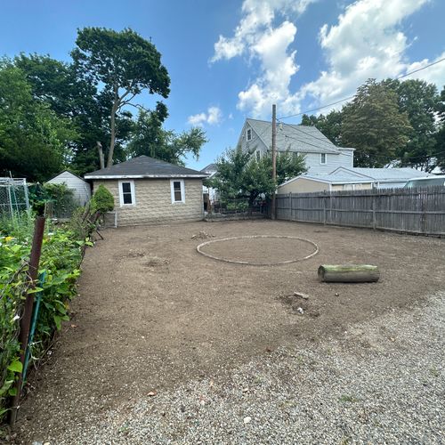 Before - Sod Install