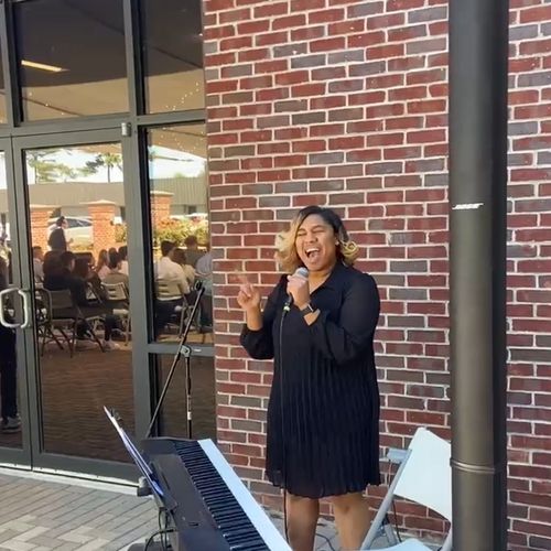 This is Brittany, singing for the first time in pu