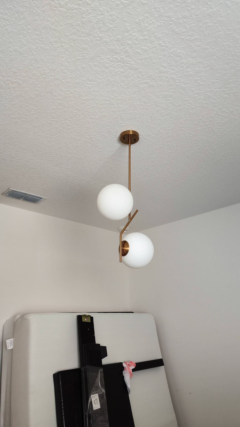 ceiling light installation