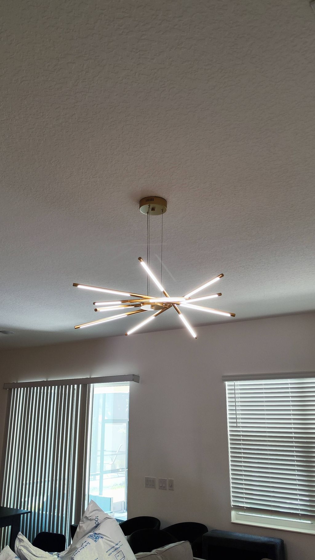 ceiling light installation