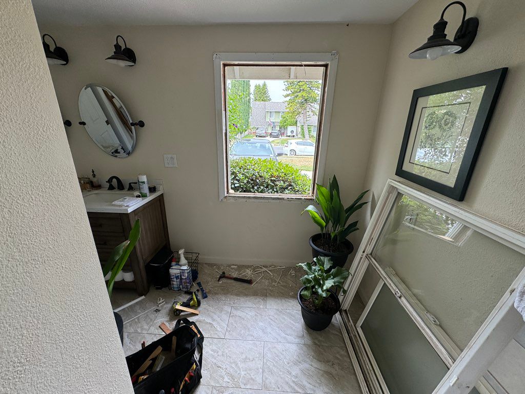 Window installation process 